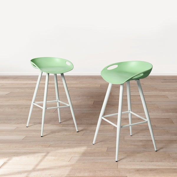 Set of 2 Superior Barstools， Fresh Color Bar Chairs