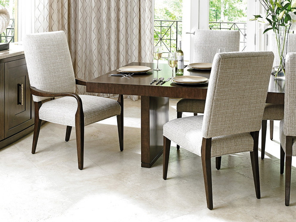 Lexington Laurel Canyon Sierra Side Chairs  Rich Mocha  Set of 2   Transitional   Dining Chairs   by Emma Mason  Houzz