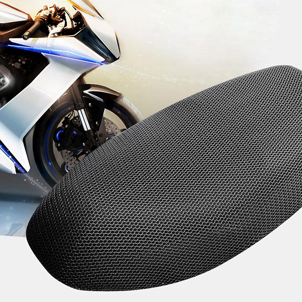 Motorcycle Seat Cover Sunscreen Cool Cushion Protector Sun Block Heat Insulation Mesh Pad No.211043