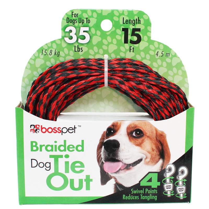 POLY ROPE DOG TIE OUT15'