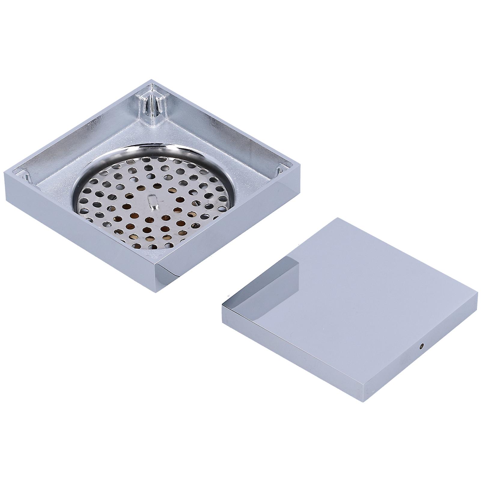 Electroplating Floor Drain Copper Floor Drain Strainer For Kitchen Bathroom Balcony