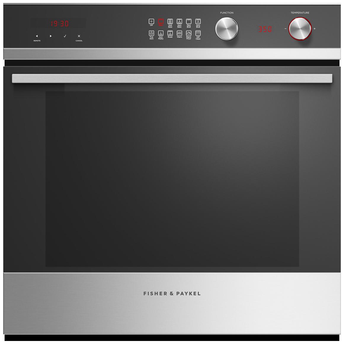 Fisher & Paykel 24-inch, 3.0 cu.ft. Built-in Single Wall Oven with 11 Functions OB24SCDEPX1