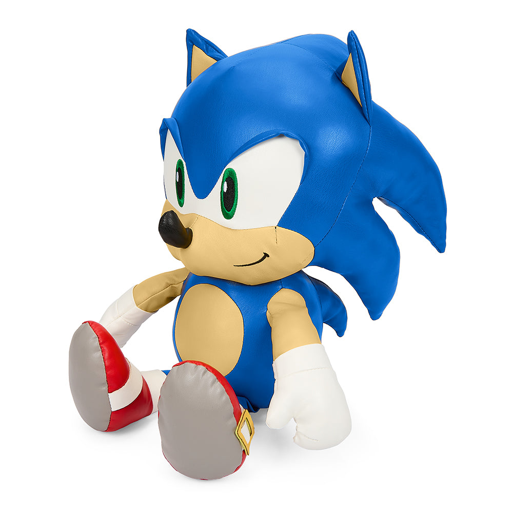 Sonic the Hedgehog 16” Premium Pleather Sonic Plush (PRE-ORDER)