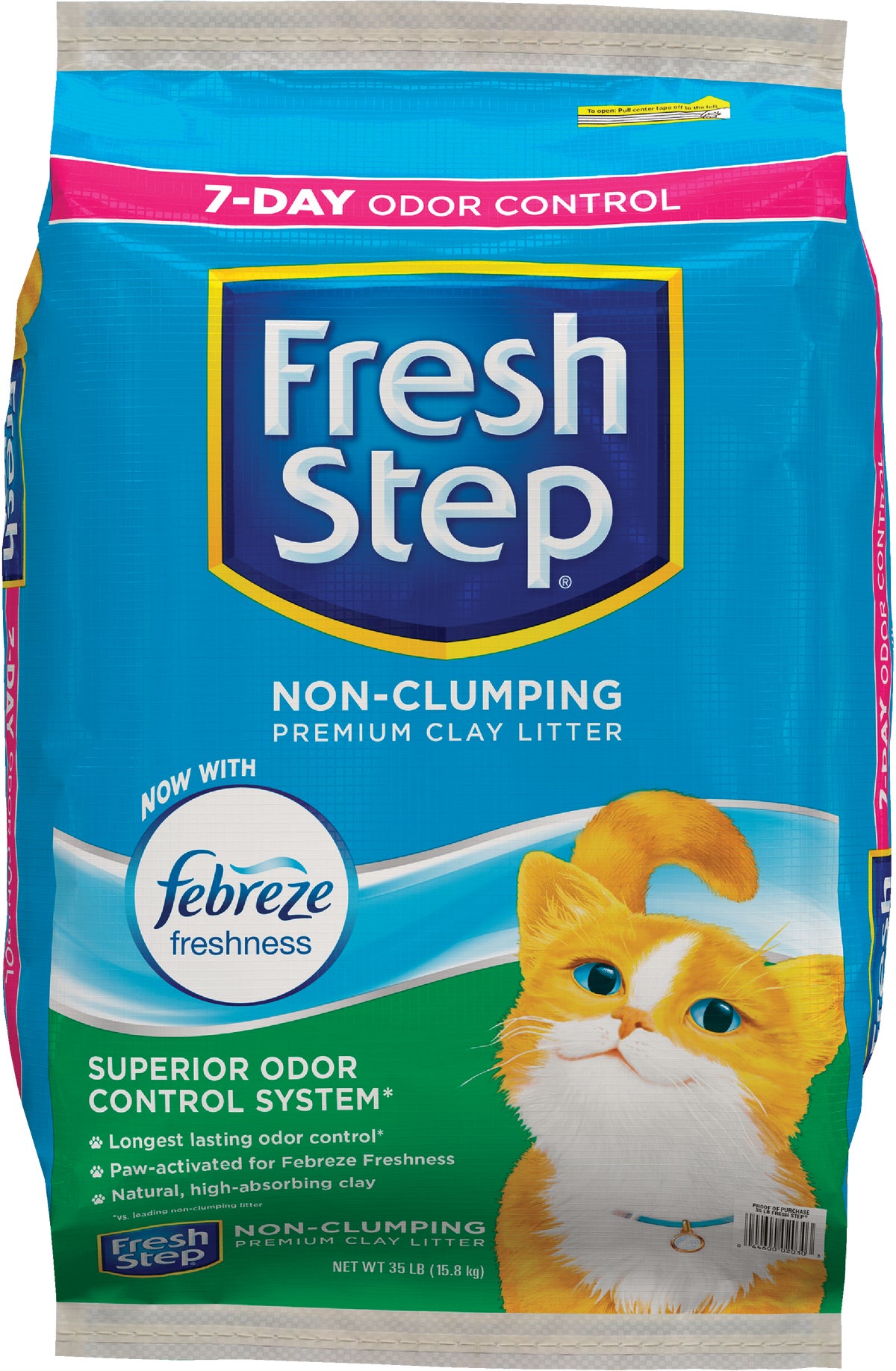 Fresh Step Non-Clumping Cat Litter with Febreze