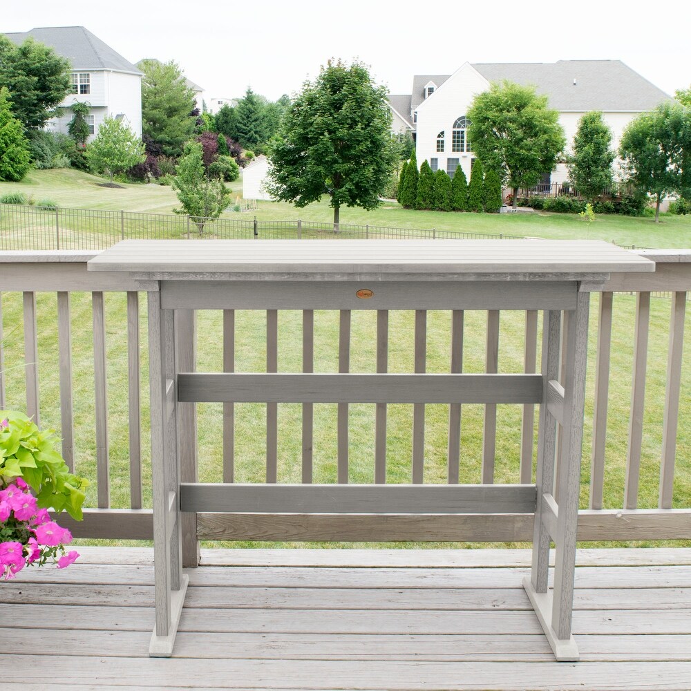 Lehigh Eco friendly Balcony Table   Bar height