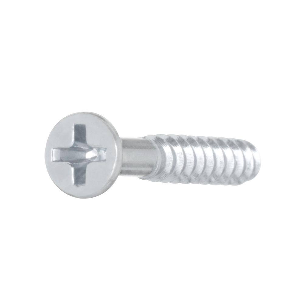 Everbilt #8 x 1-14 in. Phillips Flat Head Zinc Plated Wood Screw (100-Pack) 801832