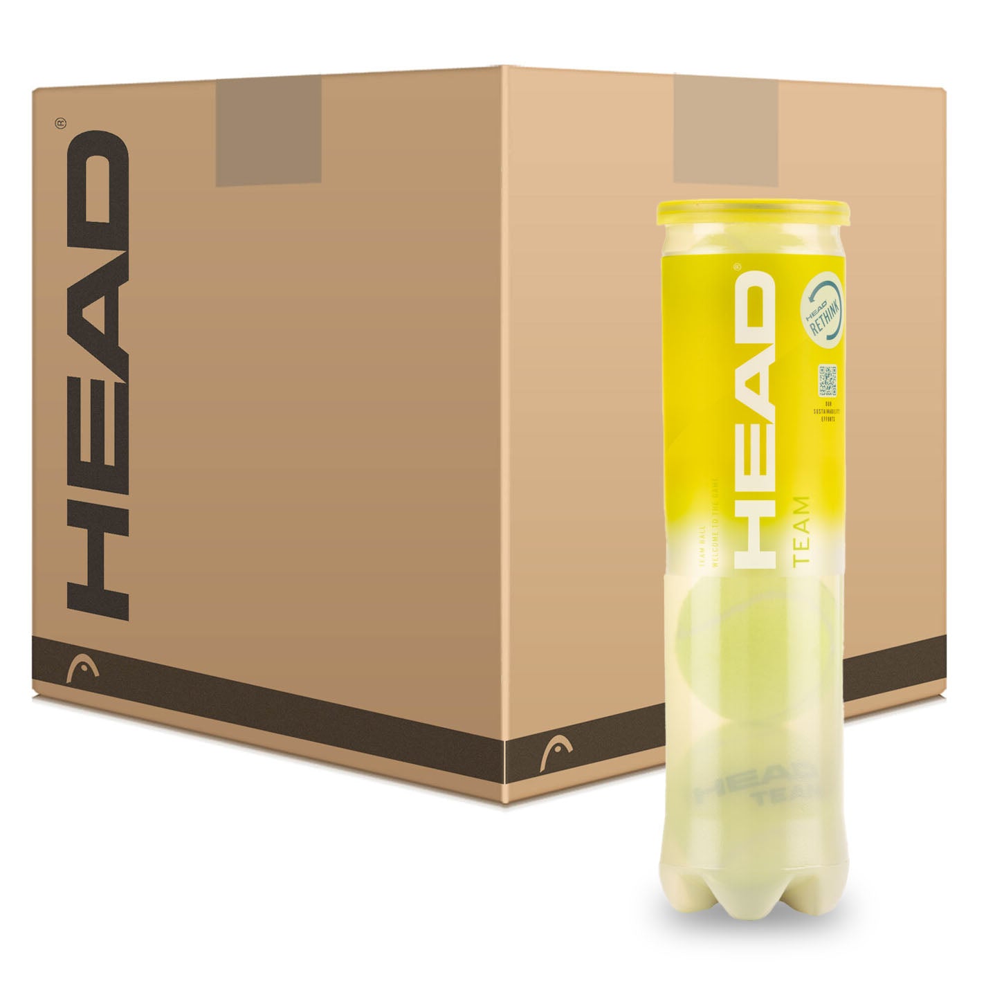 Sweatband.com Head Team Tennis Balls - 6 Dozen