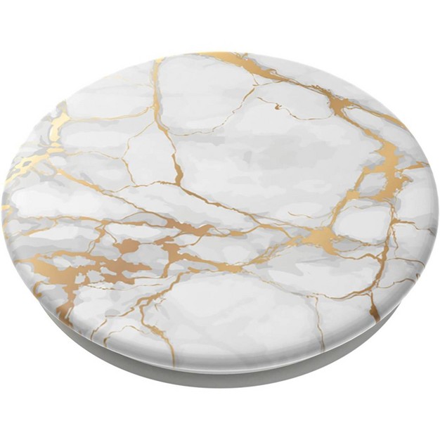 Popsockets Popgrip Cell Phone Grip amp Stand Gold Lutz Marble