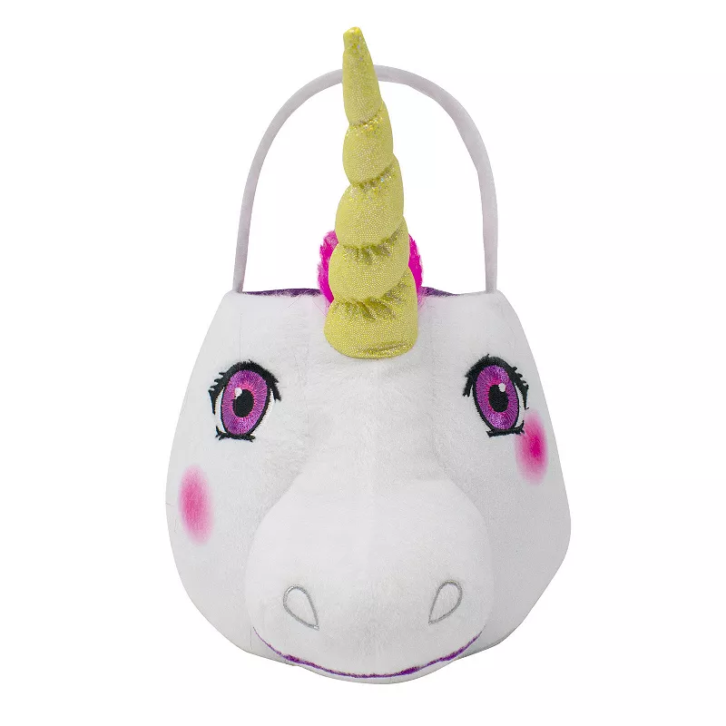 Unicorn Medium Plush Easter Basket