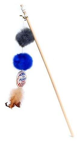 Freedog Stick with Balls and Feathers for Cats (Cats ， Toys ， Teaser Wands)