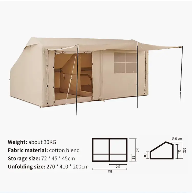 hot sale discount tent outdoor camp inflatable tent outdoor camping waterproof Automatic inflating house tents