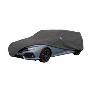 Classic Accessories Over Drive 183 in. L x 59 in. W x 51 in. H PolyPRO3 Hatchback Car Cover in Grey 10-120-321001-RT