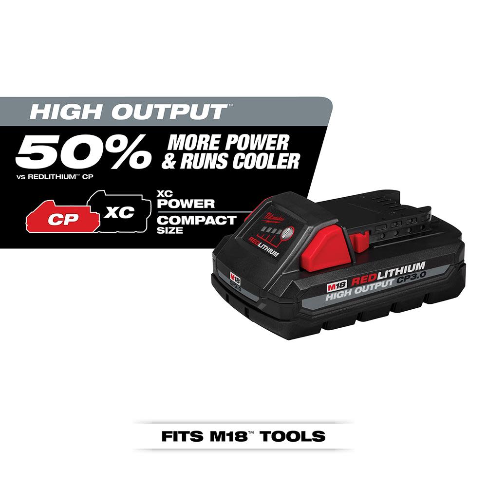 M18™ REDLITHIUM™ HIGH OUTPUT™ CP3.0 Starter Kit ;