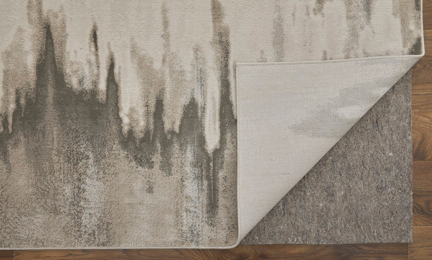 Orin Abstract Gray/Taupe/Ivory Rug