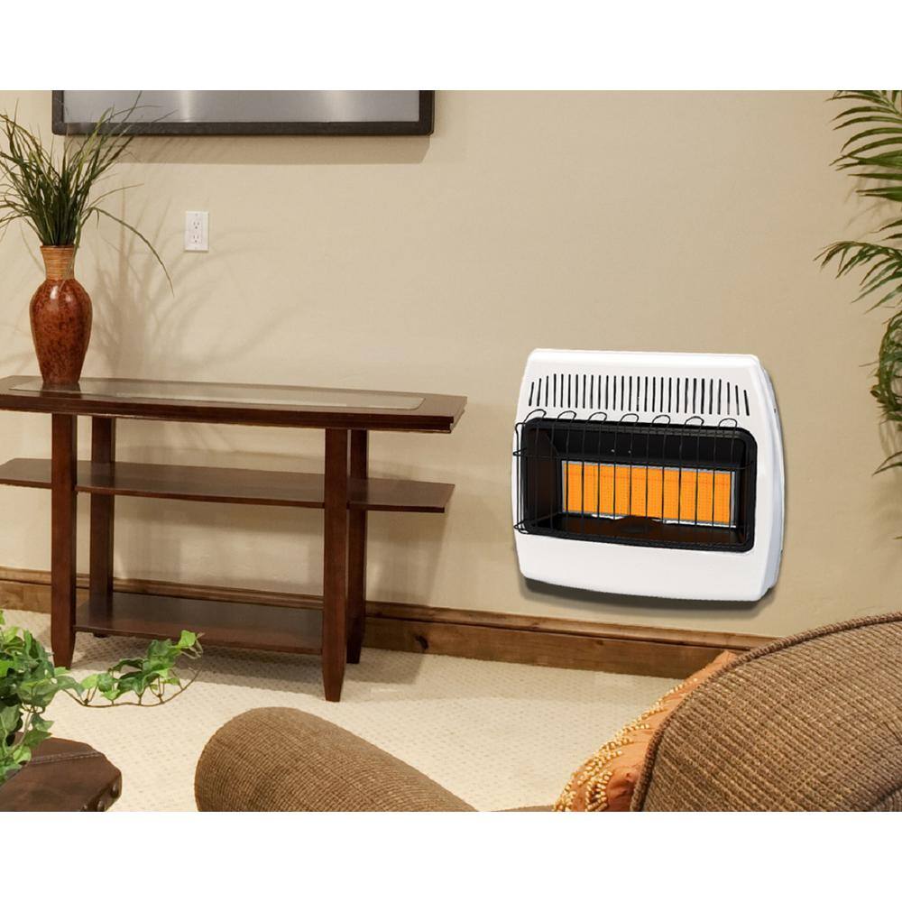 Dyna-Glo 30000 BTU Natural Gas Infrared Natural Gas Wall Heater IR30NMDG-1