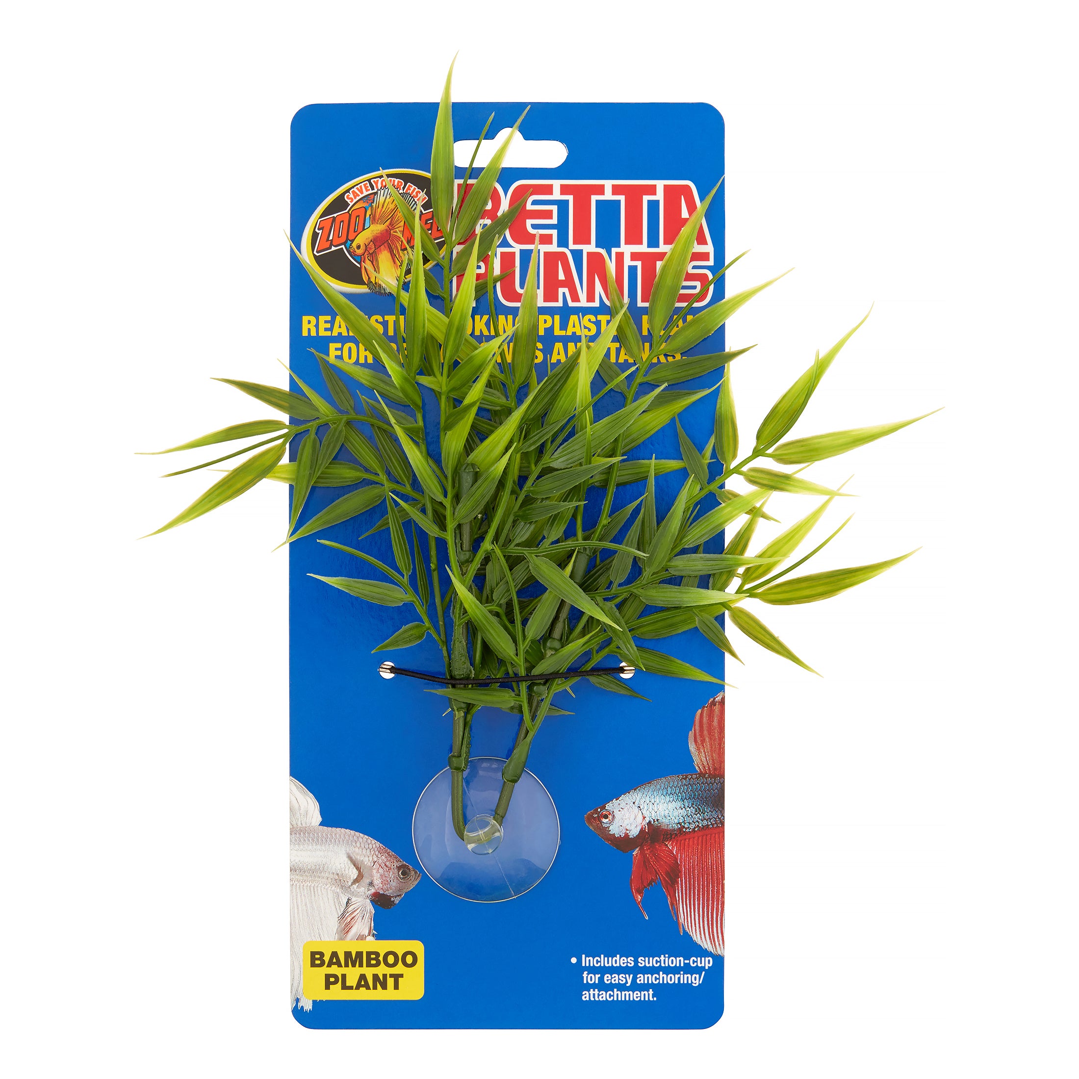 Zoo Med Betta Bamboo Plant Aquarium Decor， Green