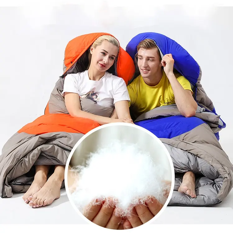 High Quality Waterproof Ultralight 400g 600g 800g 1000g Sleeping Bags For Hiking Camping Outdoors