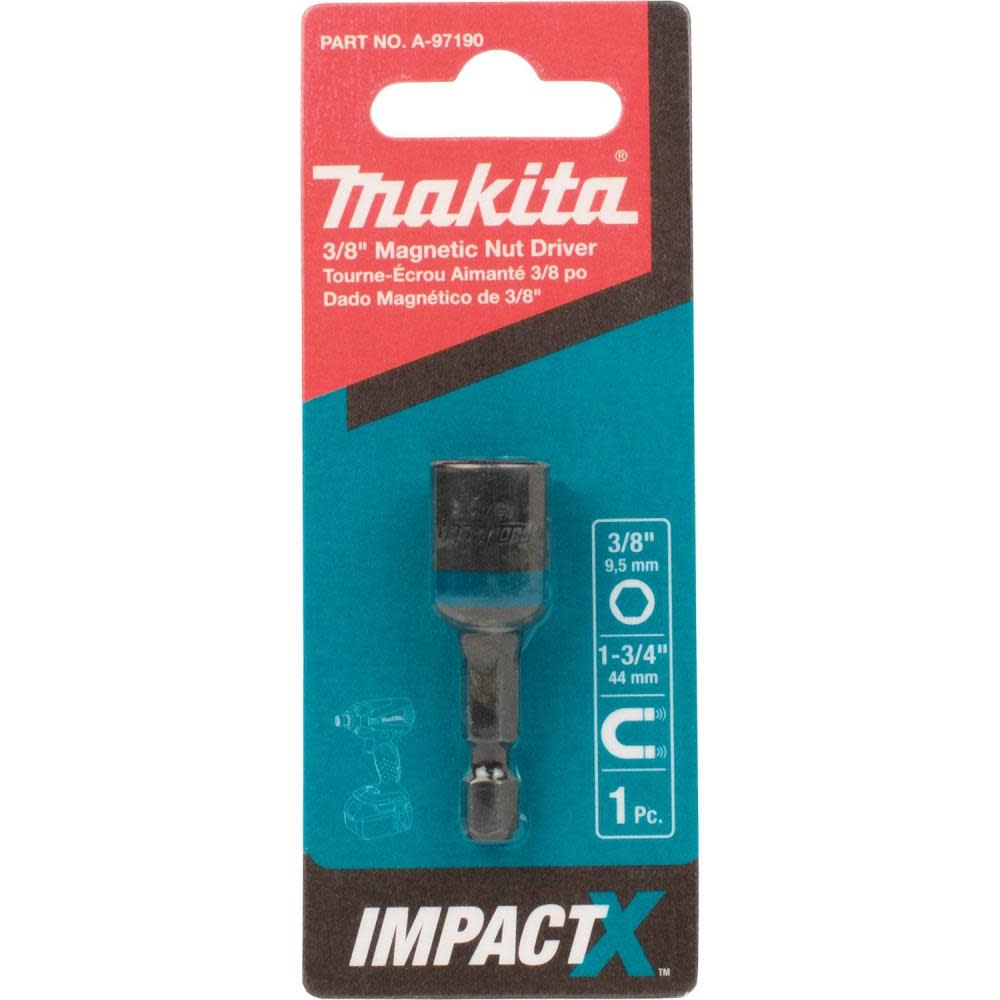 Impact X  3/8″ x 1-3/4″ Magnetic Nut Driver