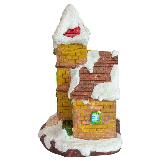 Led Lighted Church Christmas Village Decoration