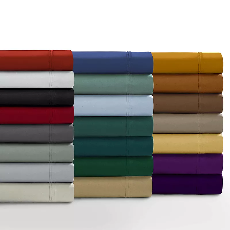 Tribeca Microfiber Deep-Pocket Solid Sheet Set