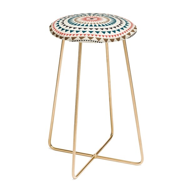 Zoe Wodarz Rise With The Sun Counter Stool