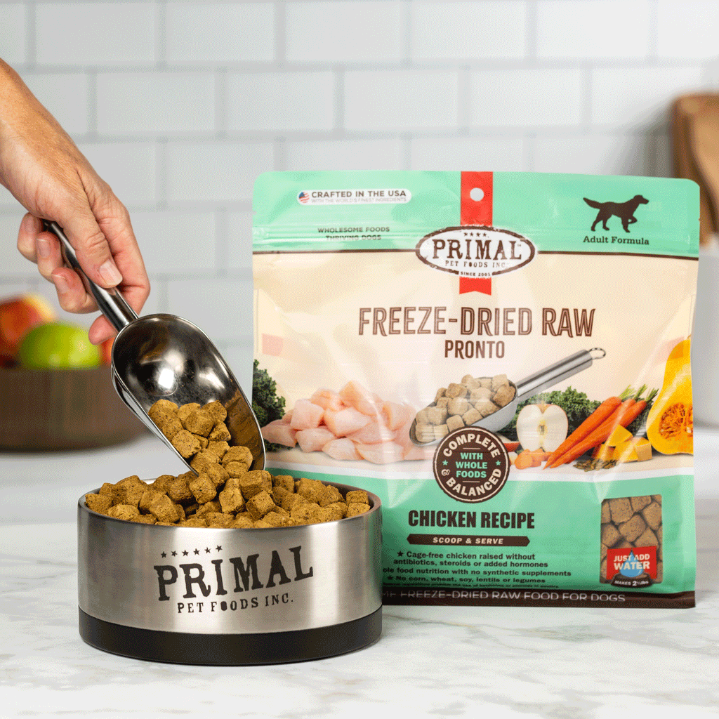 Primal Freeze-Dried Chicken Pronto Dog Food - 16 oz