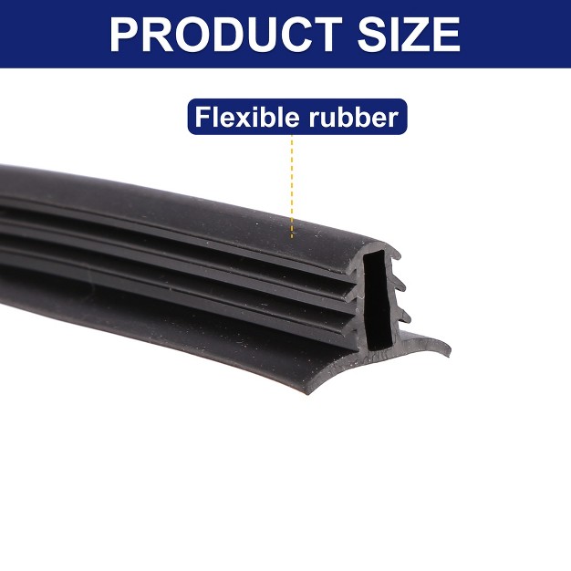 Unique Bargains 1 6m 5 25ft Universal Car Door Rubber Strip Waterproof Car Seal Strip With Tool