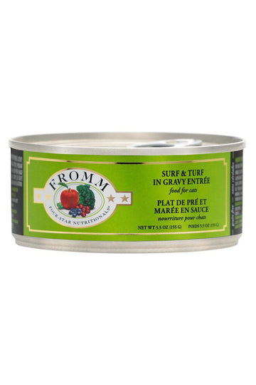 Fromm Four-Star Shredded Surf and Turf Canned Cat Food