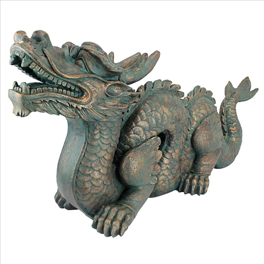 Design Toscano Large Asian Dragon Of The Great Wall