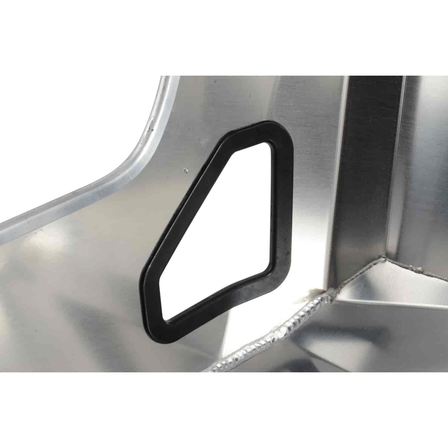 JEGS 702262 Aluminum Racing Seat 18 in. Hip Width 18-degree Layback Tubular Roll