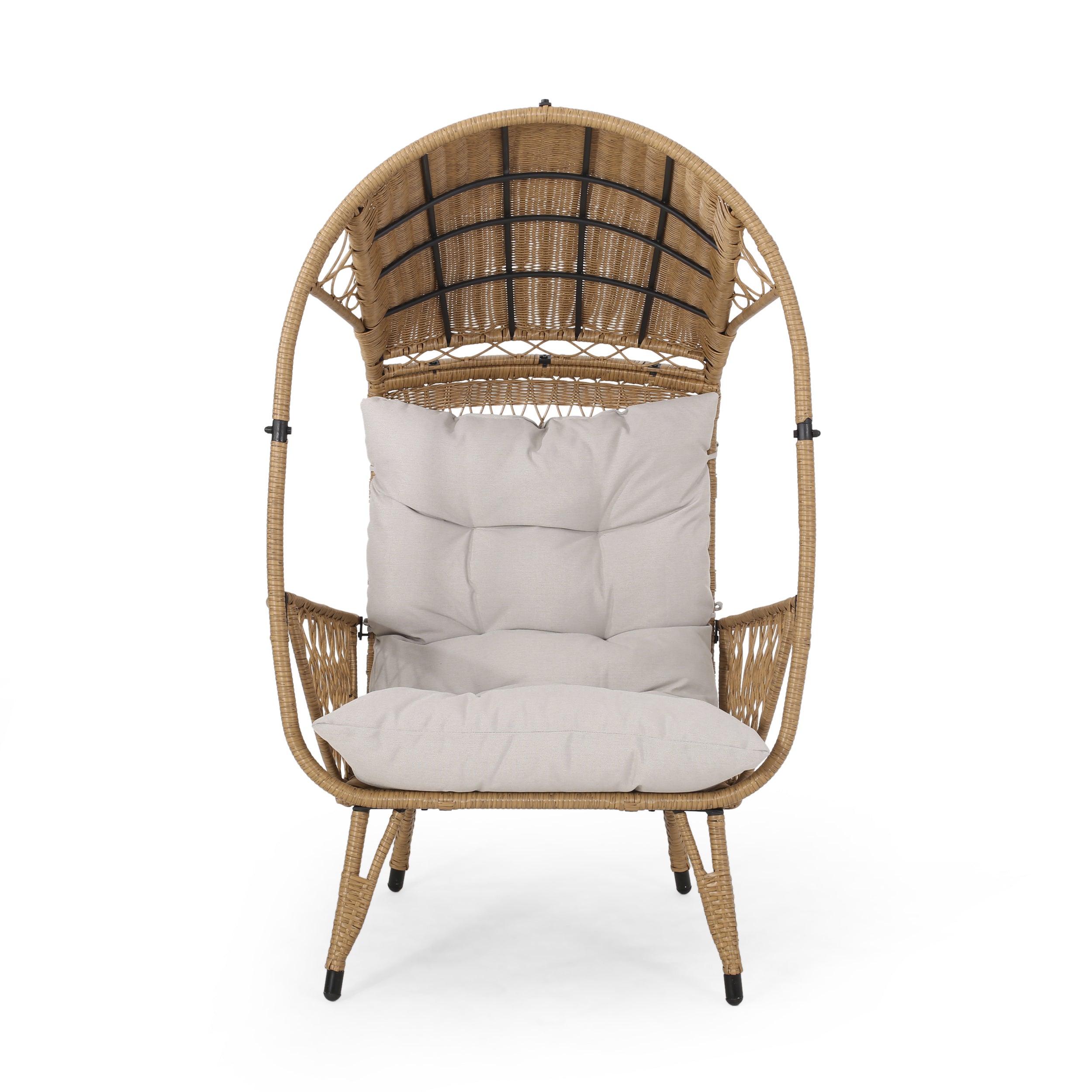 Primo Outdoor Wicker Freestanding Basket Chair