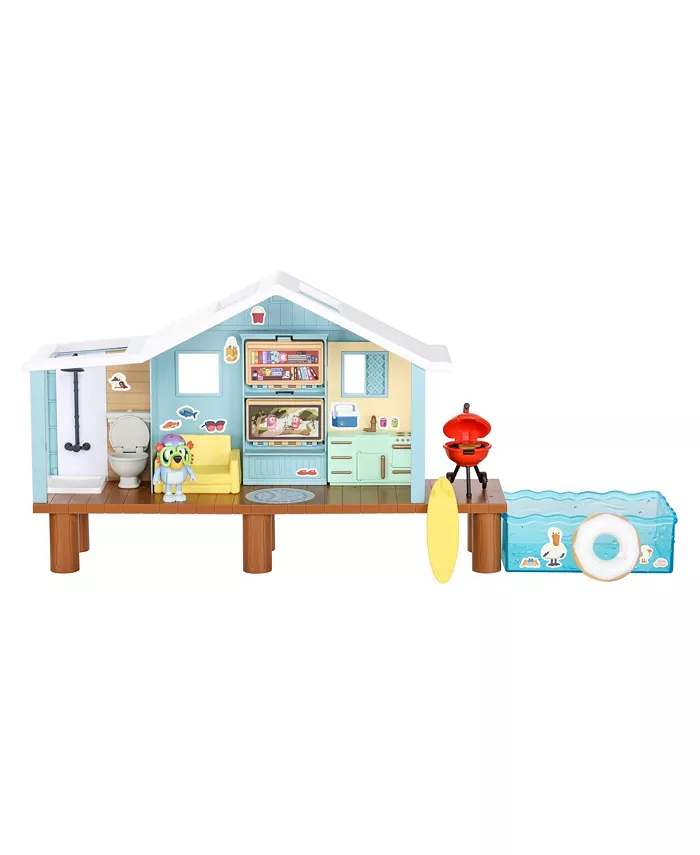 Bluey Beach Cabin Play Set