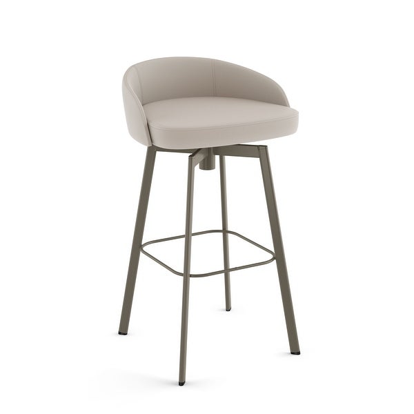 Amisco Cruz Swivel Counter and Bar Stool