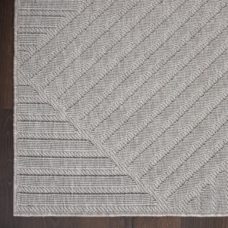 Mira Gray Indoor/Outdoor Rug