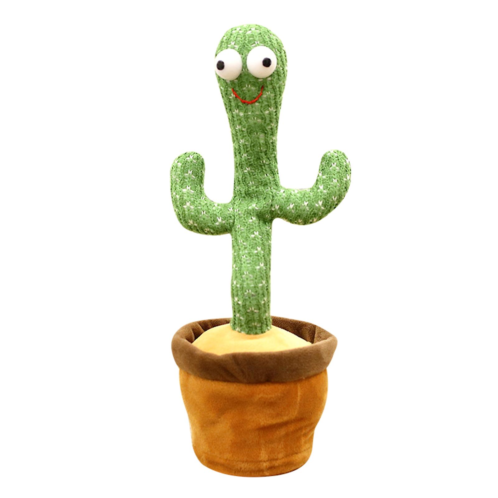 Electronic Dancing and Singing Cactus Knitted Fabric Dolls Funny Early Childhood Education Toys Kids Birthday Gifts  2