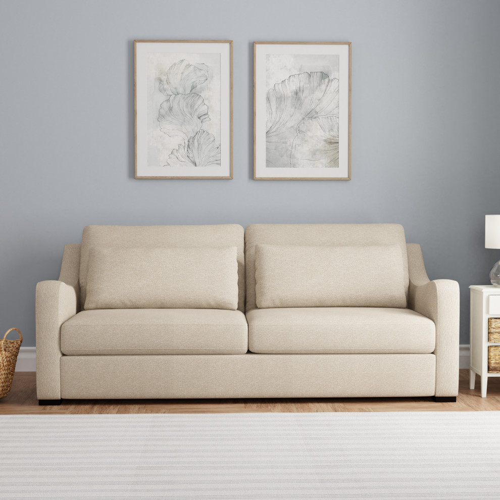 Hillsdale York Upholstered Sectional Chaise   Transitional   Sofas   by Hillsdale Furniture  Houzz