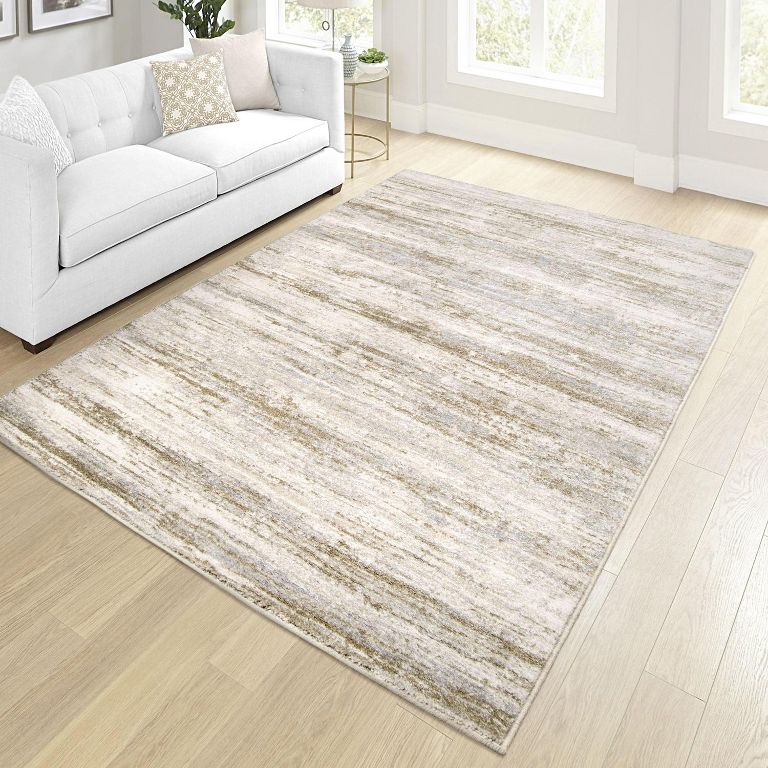 Orian Rugs Still Waters Contemporary Soft White Area Rug