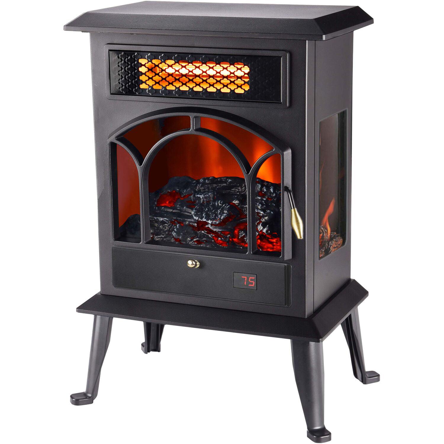 LifeSmart 3 Sided Infrared Top Vent Stove Heater， HT1289