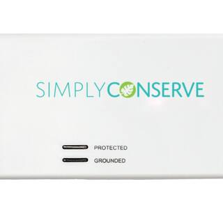 Simply Conserve 3 ft. 7-Outlet Energy-Saving Advanced Surge Protector SC73T1