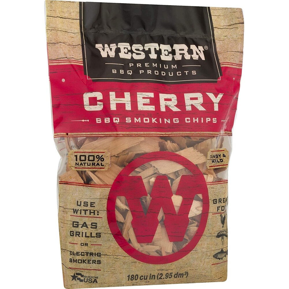 Western BBQ Premium Wood Smoking Chips   Set of 4 Flavors