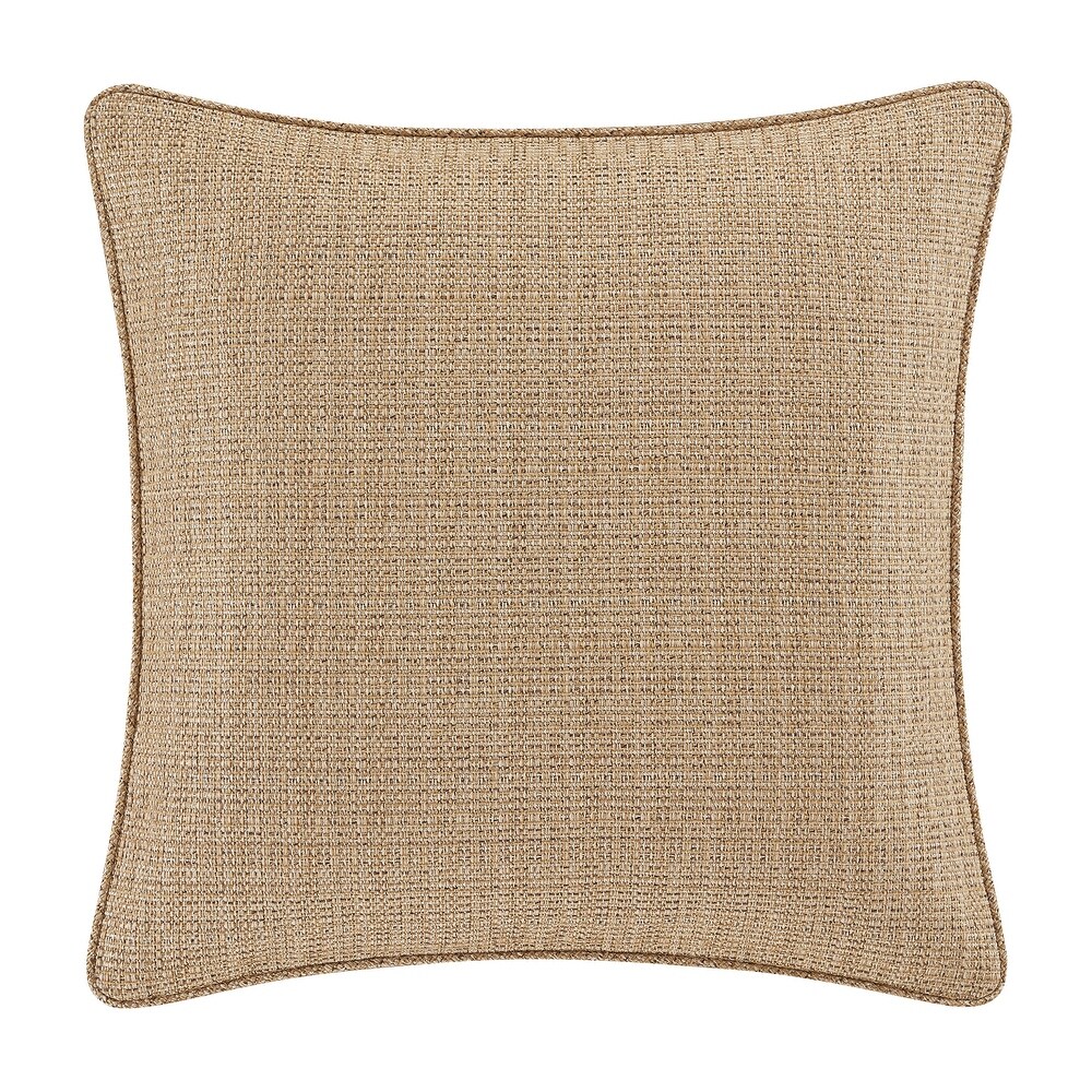 J. Queen New York Martinique 18 Inch Square Embellished Decorative Throw Pillow