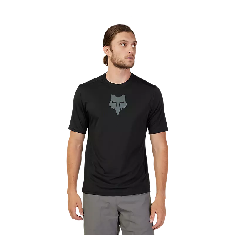 Fox Racing Ranger Short Sleeve MTB Jersey - Lab Head - Black