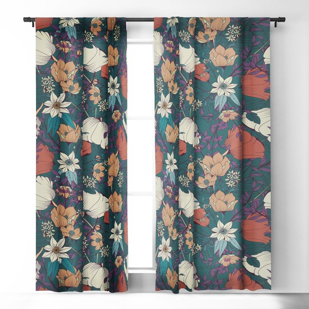 1pc Blackout Window Curtain Panel Deny Designs