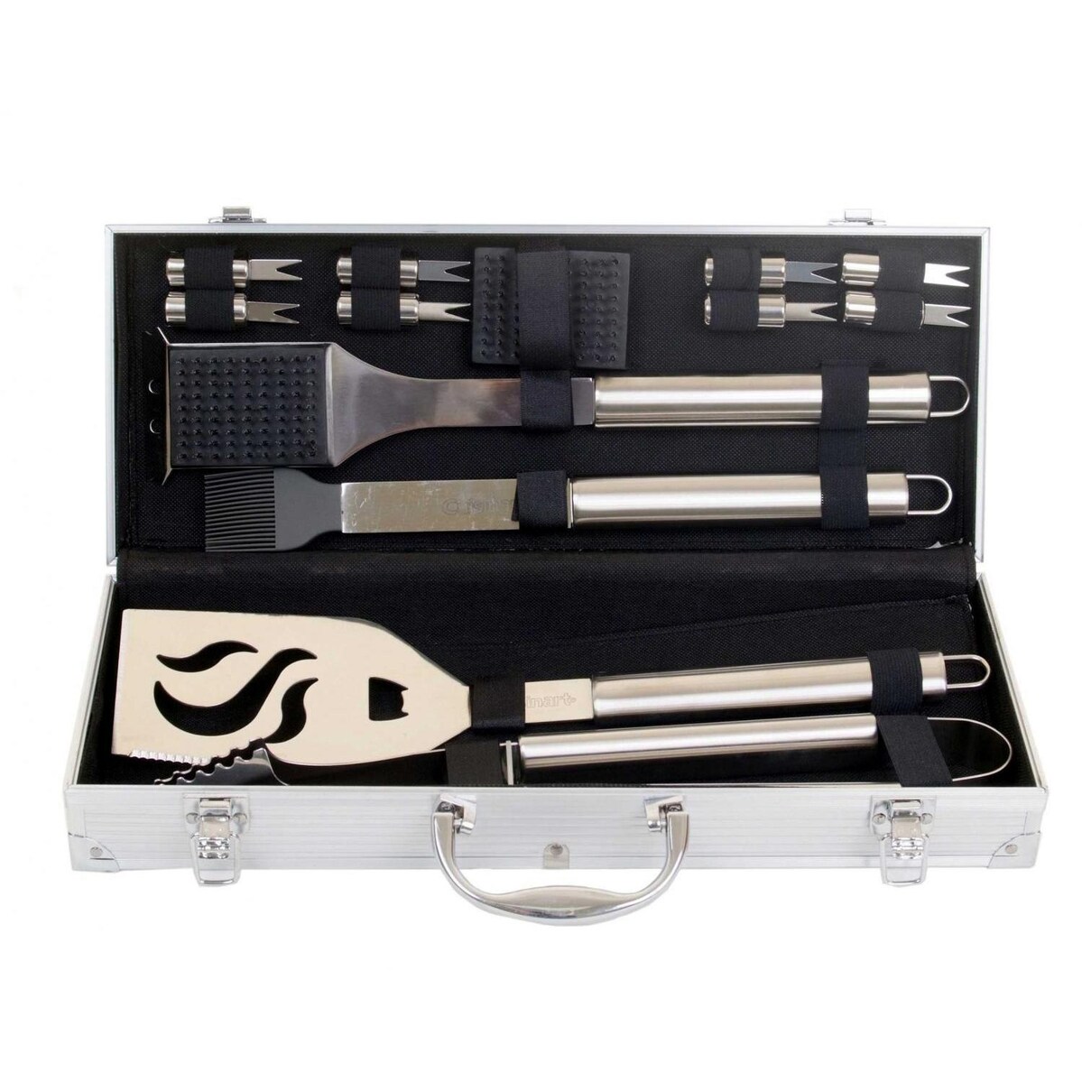 Cuisinart 14-Piece Deluxe Stainless Steel Grill Tool Set