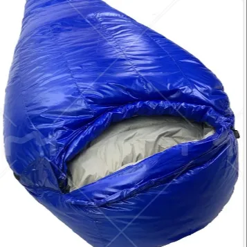 Waterproof Down Mummy Sleeping Bag for Backpacking Camping and Hiking