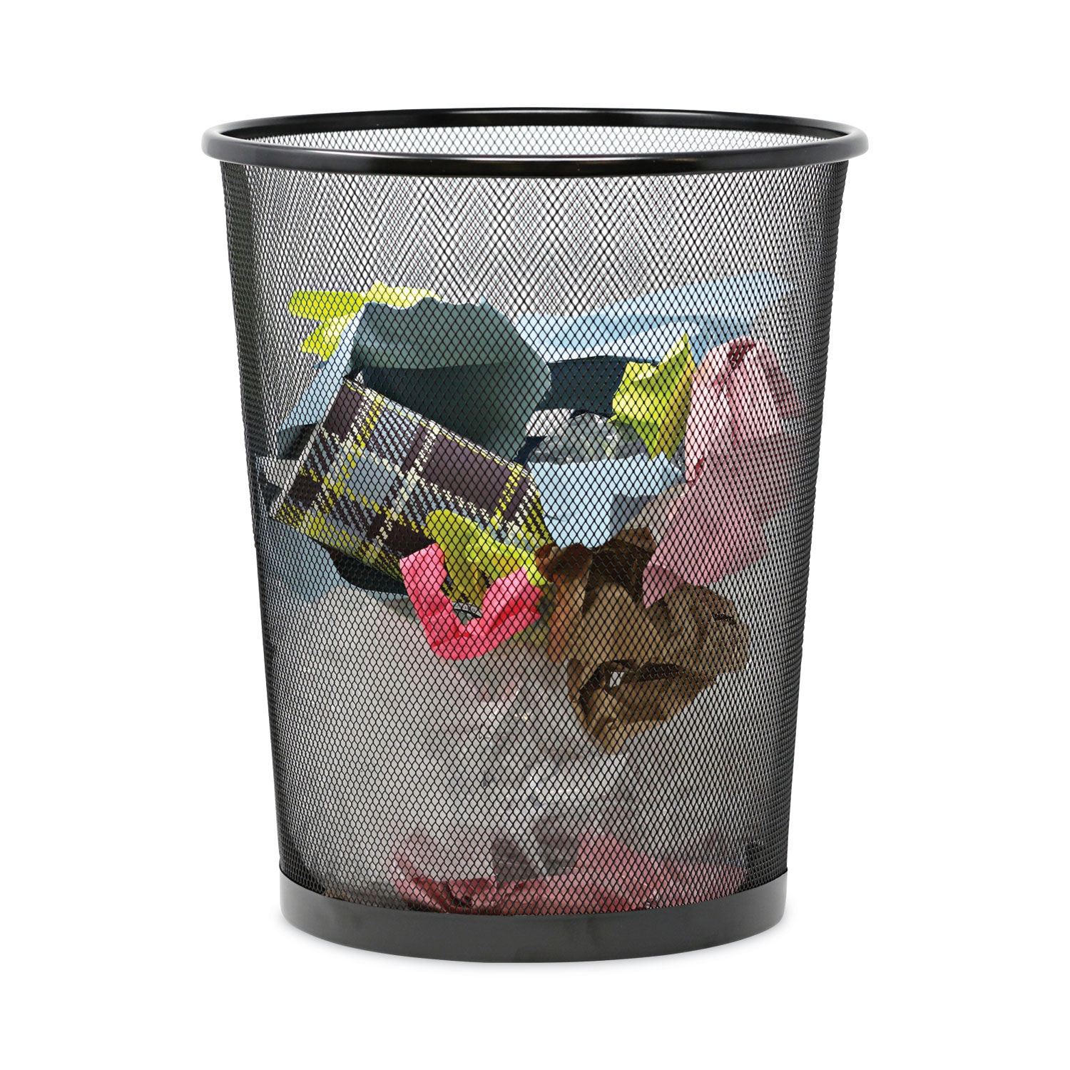 Mesh Wastebasket by Universalandreg; UNV20008