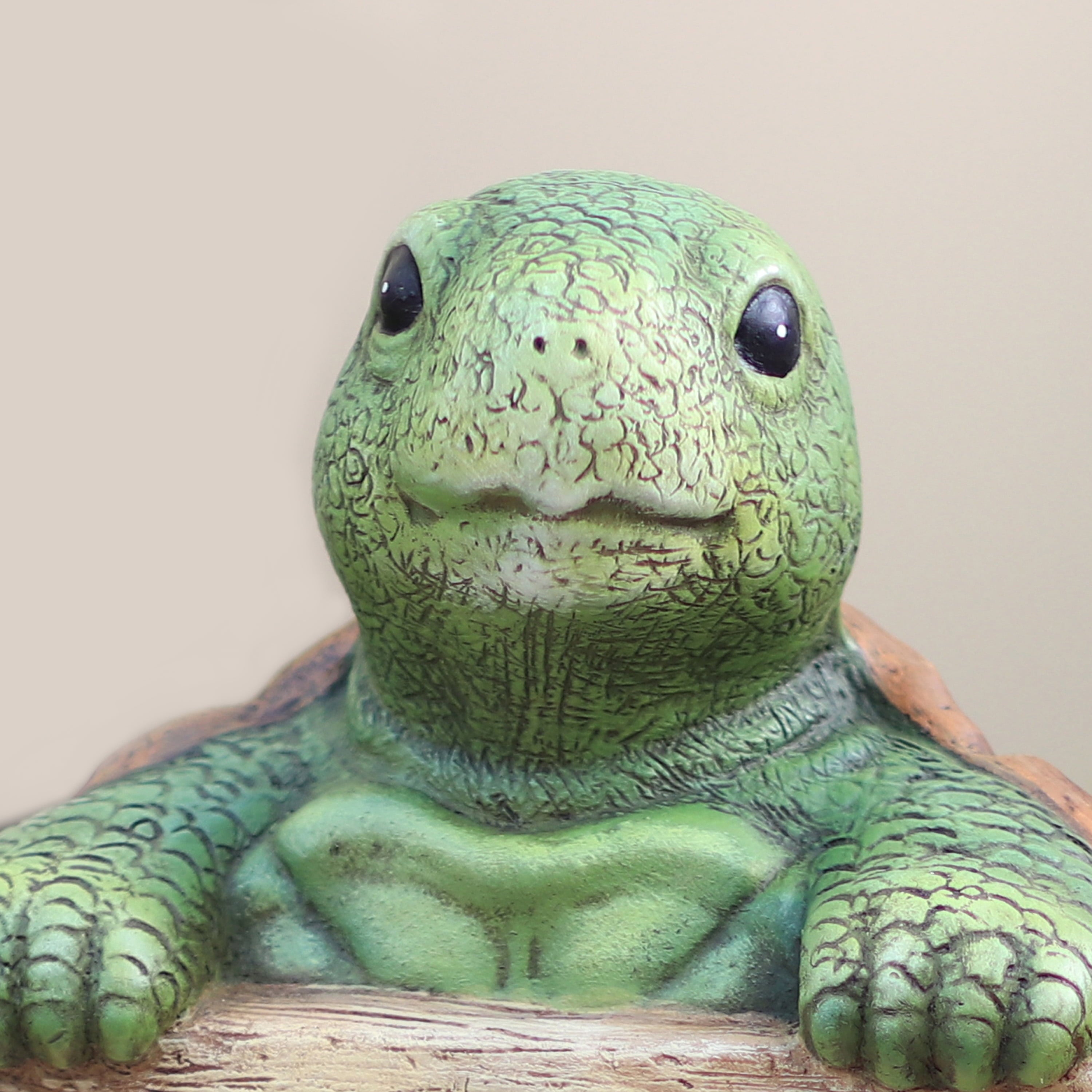 Mainstays Outdoor Welcome Relax Enjoy Turtle Garden Statue