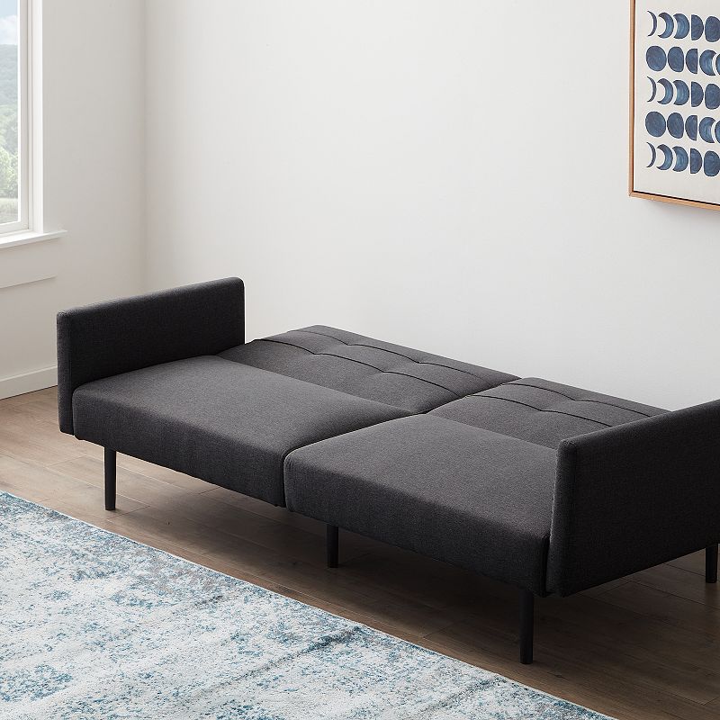 Lucid Dream Collection Channel Tufted Futon