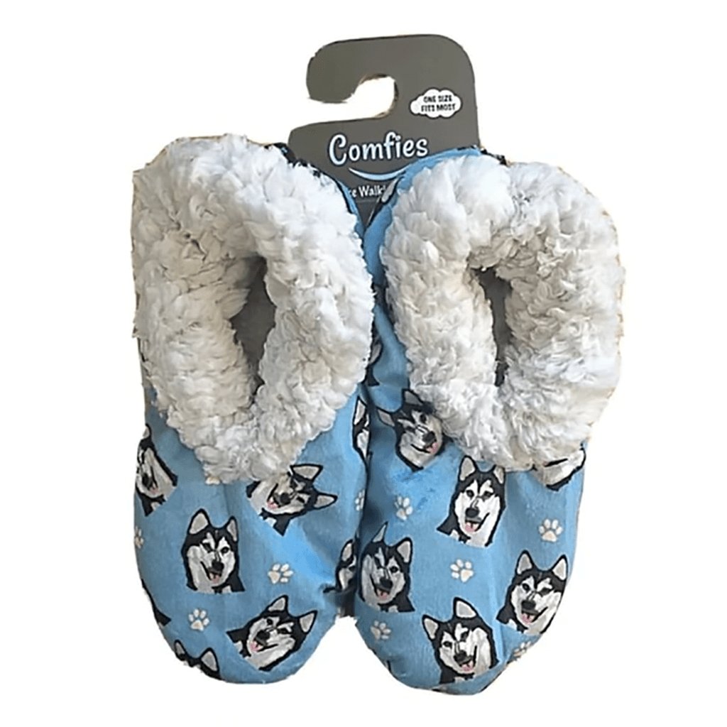 Comfies  Slippers - Siberian Husky