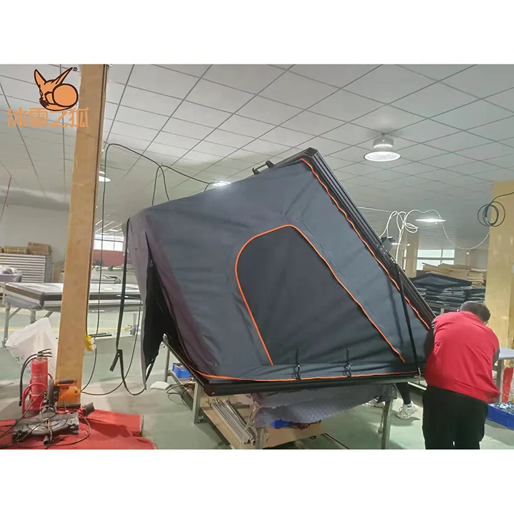 Custom Aluminum Hard Shell Car Roof Top Tent Tante Camping Outdoor Folding Camping Truck Rooftop Tent for SUV